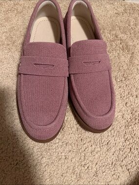 Rothy's Mauve Penny Loafers